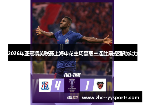 2026年亚冠精英联赛上海申花主场豪取三连胜展现强劲实力
